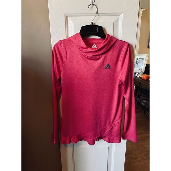 adidas Other - Adidas Hoodie‎ Pullover Girls size XL 16 Pink